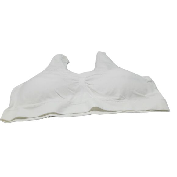 Per Lei 4- Pack Bras Plus Size 3X/4X Seamless Scoop Neck Lace Straps Multicolor - Picture 10 of 13